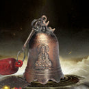 Tibetan Buddhism China Feng Shui Bell Goddess Buddhist Temple Excellent Bra H3J5