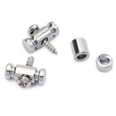 2Pcs Roller String Tree for Guitar Electric Acoustic Box Accessories Chrome
