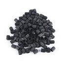 100pcs Black Plastic Dust valve caps bike car wheel tyre air valve stem caps FT