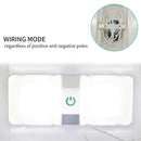 48 LED Double Dome Light Stepless Dimming Interior Reading Lamp for RV Marine