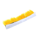 Motorcycle Adhesive Helmet Mohawk Hair Patches Skinhead Costumes Wig Yellow