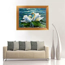 DIY Swan Diamond Painting 5D Embroidery Crystal Rhinestone Picture Decor