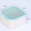 Home Snacks Box Organizer Storage Box Sub-Grid Candies Dishes Can Storage C