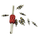 10Pcs A/C AC Schrader Valve Core Remover Installer Tool for car air conditioning