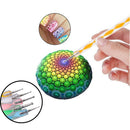5pcs Ball Stylus Dot Painting Tools for Mandala Rock Art Polymer Clay In UK JR