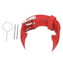 Replacement Female Wrist Band for Forerunner FR 10 15 Red with Pin