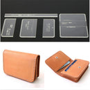 5pcs/ Sets Acrylic Template Leather Pattern Stencil for Card Bags Wallet