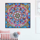 5D DIY Special Shaped Diamond Painting Abstract Cross Stitch Embroidery Kit