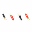 Ground Wire Ring Car 4GA Audio Modified Fork Brass Terminal Block