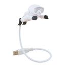 Mini Diver USB LED Night Lamp Foldable Hose 5V Eye Protection Button Type