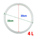 Replace Rubber Electric Pressure Cooker Fittings Seal Ring Pad 4L Elastic HOT