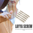 5x Seven Ten String Pin Nails for Lyre Laiyaqin Small Harp Geek Instrument