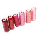Mixed Colors Colourful Sets 30 Spools Threads Cones Polyester All Purpose Sewing