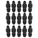 15pcs Garden Irrigation Straight Barbed Hose 16mm Connector Watering Joints