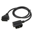 Obd-ii Obd2 16pin Male to Female Extension Cable Diagnostic Extender 100cm