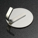 Set of 2 Adhesive Hooks - Heavy Duty Wall Hangers - Stainless Steel Waterproof