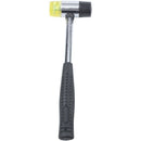 Double Faced Soft Mallet Rubber Hammer Glazing Window Beads Tool Steel Hand