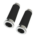 Left & Right Hand Grips Universal Fit For 7/8'' 22mm Handlebar Motorcycle