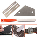 1 Set Guitar Fret Crowning Luthier File Leveling Grinding Guitar Repair Tool Kit
