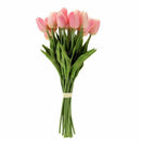 20PCS Artificial Tulip Flowers Single Long Stem Bouquet Real Touch Beautifu