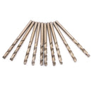 50Pcs Micro HSS Straight Shank Twist Drill Bit Electrical Drilling Newest Useful