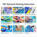 Diamond Painting Kits For Adults Full Drill - 5D Diamond Art Kits With Pain