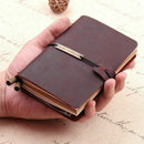 Handmade Traveler's Notebook, Leather Travel Journal Notebook for Men & Wom Y8S9