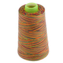 40S/2 Rainbow Overlocking Sewing Machine Polyester Thread All Purpose 3Pack