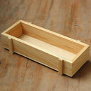 Burlywood  Garden Flower Planter Succulent Rectangle Plant Storage Case