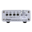 4 Input 4 Output Headphone 3.5mm MP3 Audio Signal Switcher Digital Multi-CH