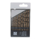 13PCS Drill Bit Set Shank Metal M35 Cobalt Jobber Straight Shank Twist Dri MAD