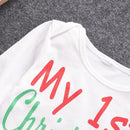 4pcs Toddler Boys Girls Clothes Set Cartoon Print Cotton Clothing (12-18M) A