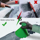 2pcs Car Window Windshield Magical Ice Scraper Cone Shape Auto Snow Remover