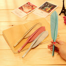 Colorful Feather Shape Gel Ink Pen Rollerball Refills Stationery School Things