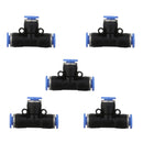 Pneumatic Push In Fittings For 6mm Air / Water Air / Water Hose Tube Tube Tubing