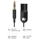 Audio AUX Music HiFi BT5.0 Receiver Car Kit 3.5mm Bluetooth Adapter Dongle Cable