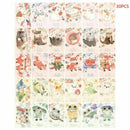 Boxed Postcards Hand-Painted Watercolor Greeting Card Animal Small Fresh Card