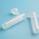 50Pcs Plastic Centrifuge Lab Test Tube Vial Sample Bottle Cap 5ml Container R2K1