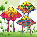 90*55cm Rainbow Butterfly Kite Outdoor Foldable Kids Kite With 50M ControlLin BX