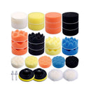 Polishing Pads Sponge,3 Inch Woolen Waxing Buffing Kits Compound Auto Car P