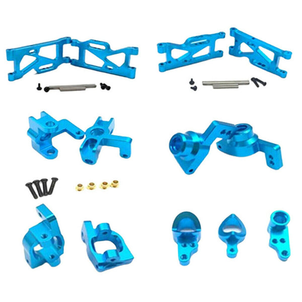6x 14th RC Car Upgrade Parts Kit Set C Socket Fits WLtoys 1:14 144001 RC Car