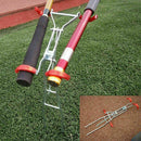 Adjustable Double Pole Bracket Fishing Rod Holder Rest BIN S4W2 Fish Stainl E4Z3