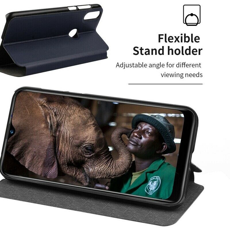 Ocube for Oukitel C15 Pro Mobile Phone Case Bracket Cover Anti-Fall Shell F L3I9