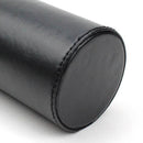 Black Makeup Brush Pen Travel Leather Storage Empty Holder Cosmetic Cup Case Box