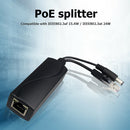 RJ45 PoE Splitter Cable Power Over Ethernet 10/100Mbps 48V to 12V Separator