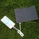 Portable 5V Solar Power Bank Charging Panel Leaflet A5 Charger USB Mobile P