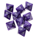 20pcs/Set Acrylic 8-Sided D8 Dices Dies for D&D  Board Game Favours