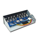 19 Pin To 8 Port USB 3.0 Hub 5.25 Inch CD-Rom Drive Bay CD Rom Front Panel