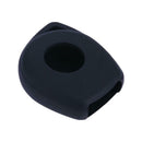 Silicone 2 Button Remote Key Case Fob Protect Cover for Suzuki SX4 (Black)