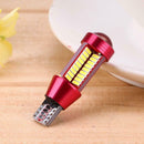 Auto LED Decode Width Lamp 78SMD Door Light Indicator Light White A